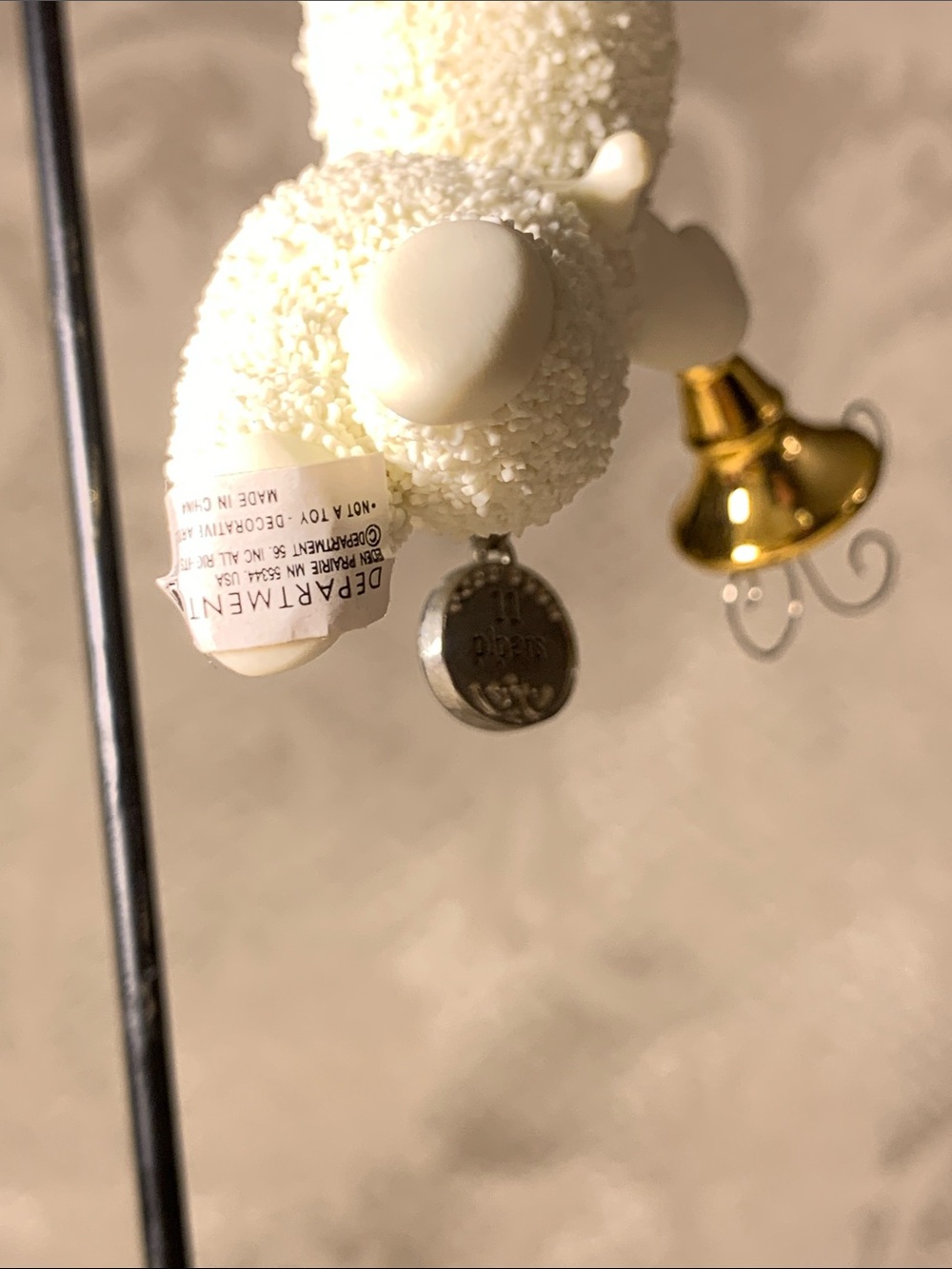Department 56 Snow Babies 11 Pipers Ornament very rare HTF. - Picture 4 of 6